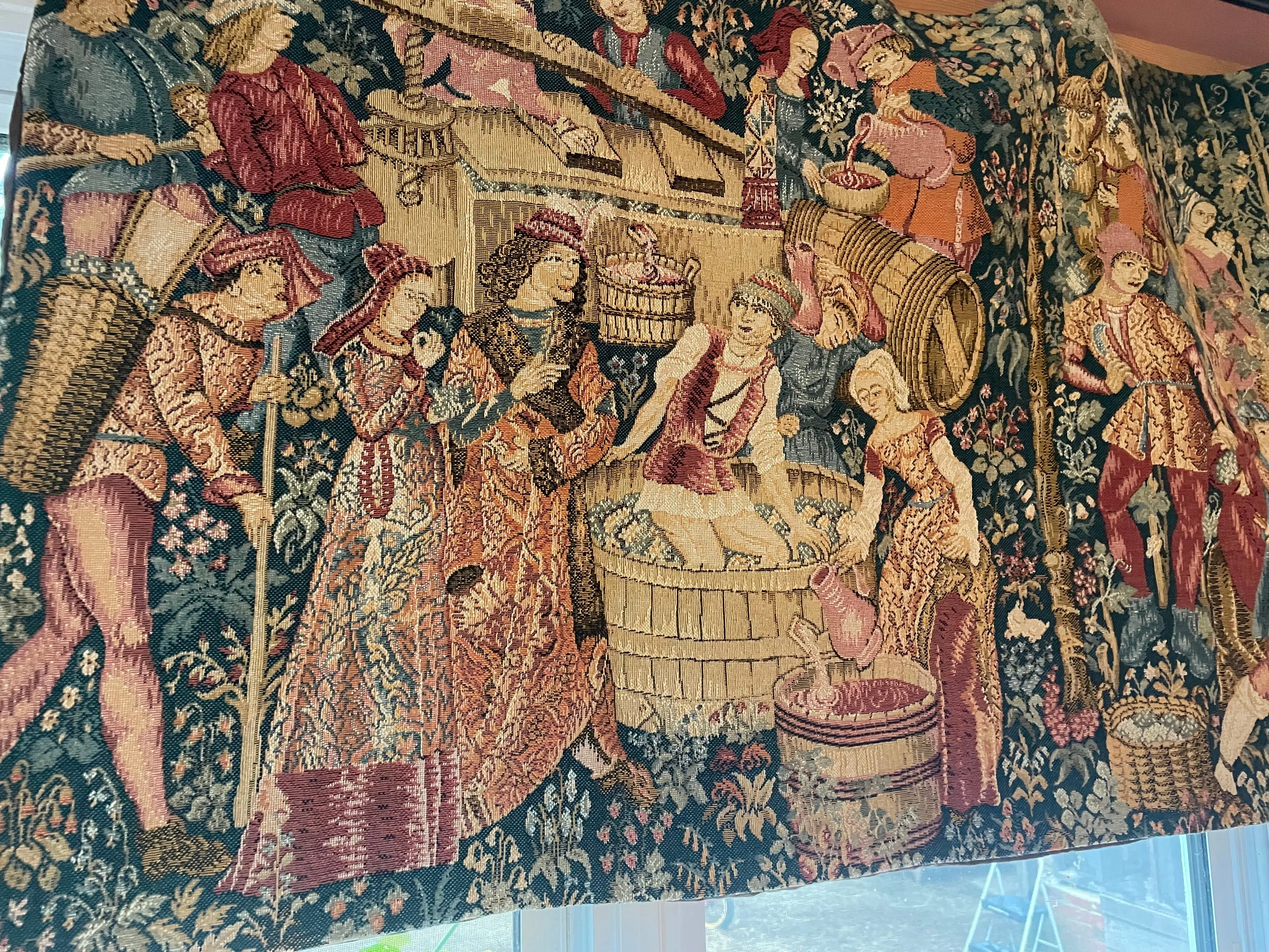 William Morris-esque tapestry