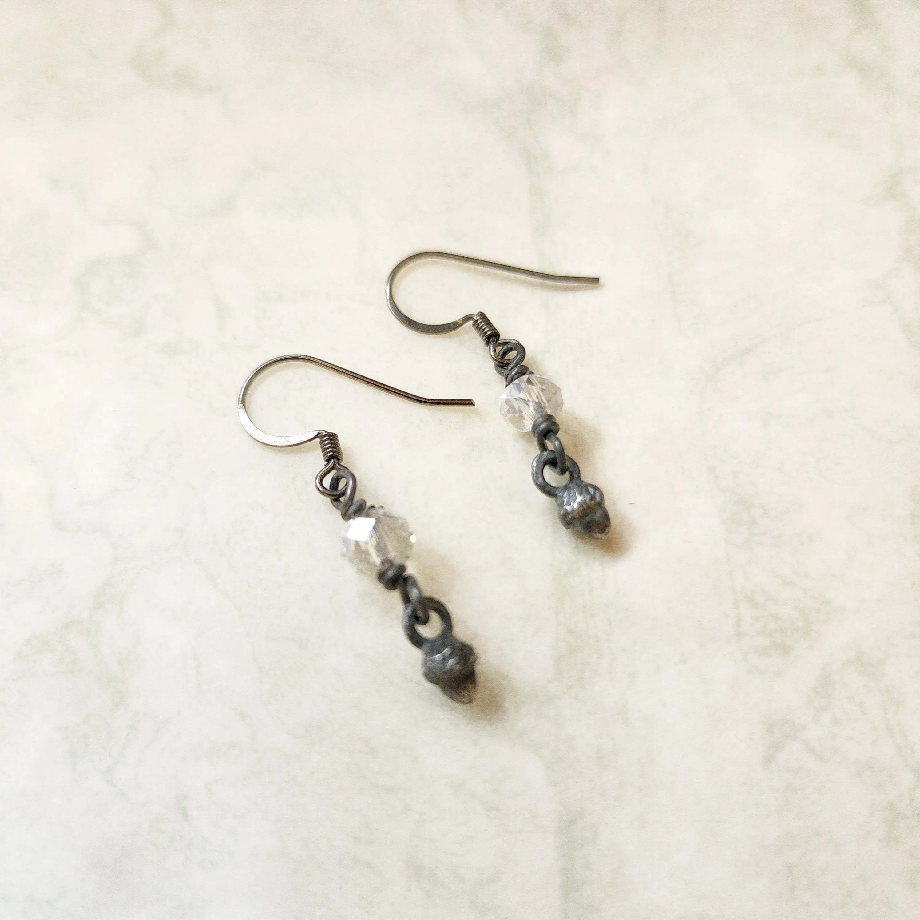 winter - oak bower earrings