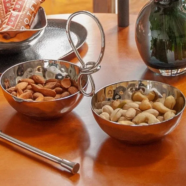 Wire Twist Snack Server