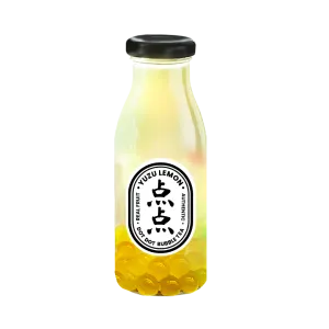 Yuzu Lemon Bubble Tea 12 x 250ml