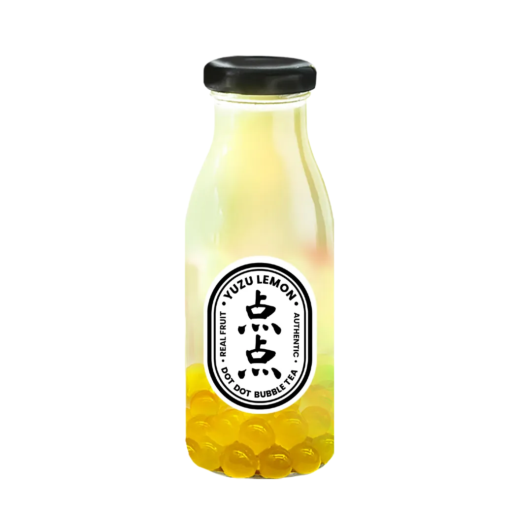 Yuzu Lemon Bubble Tea 12 x 250ml