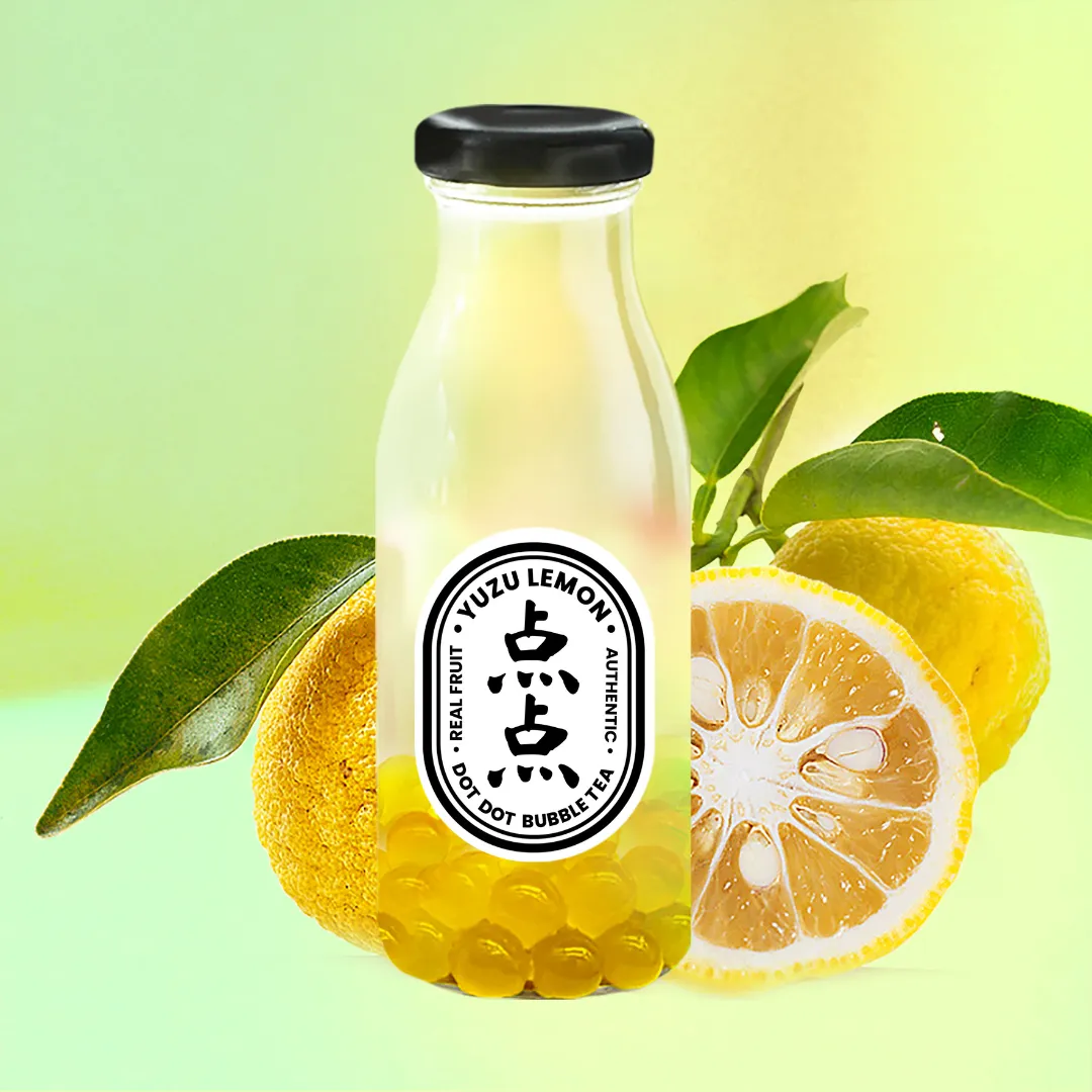 Yuzu Lemon Bubble Tea 12 x 250ml