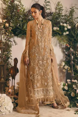 ZARIN (ZC22-07)  | Zaha Gossamer Collection 2022 | Unstitched Embroidered Net Suit