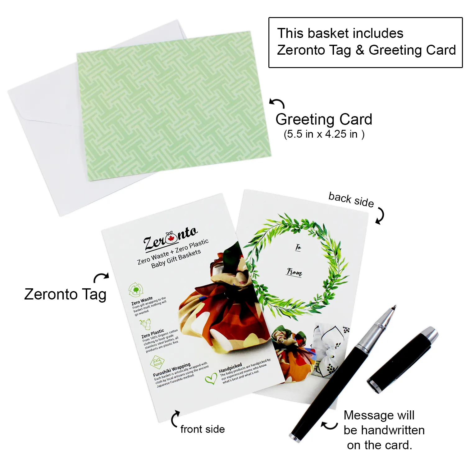 Zeronto Baby Gift Basket - Saint Patrick's Day