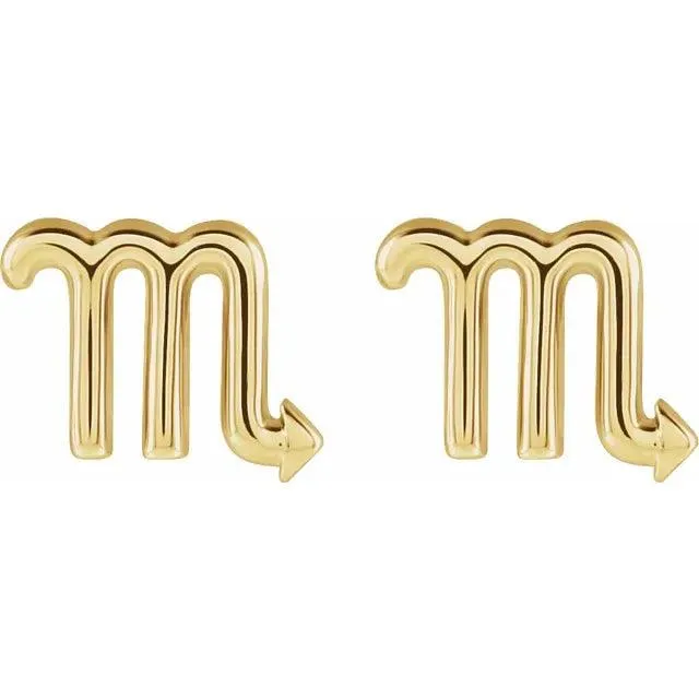 Zodiac Studs