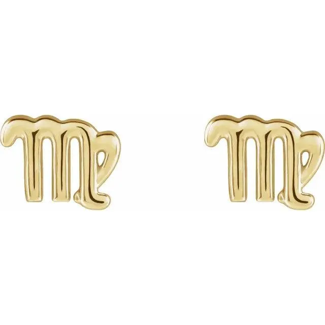 Zodiac Studs