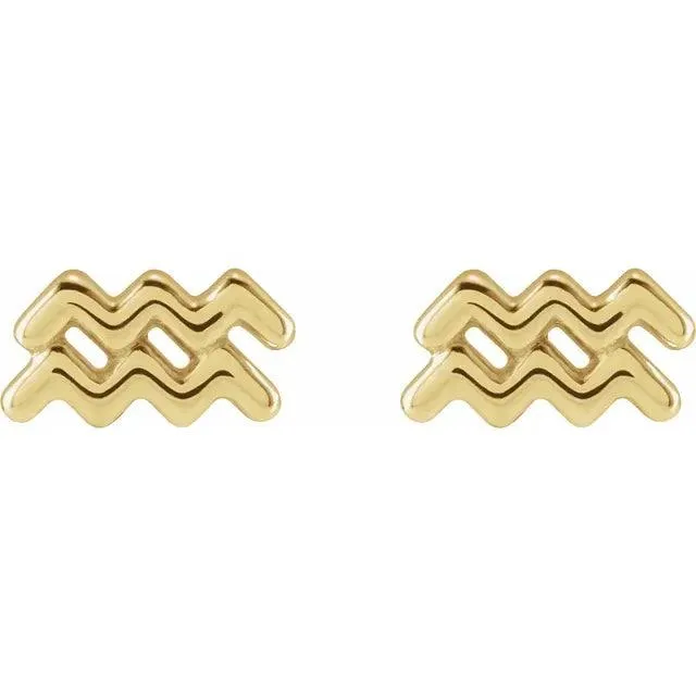 Zodiac Studs